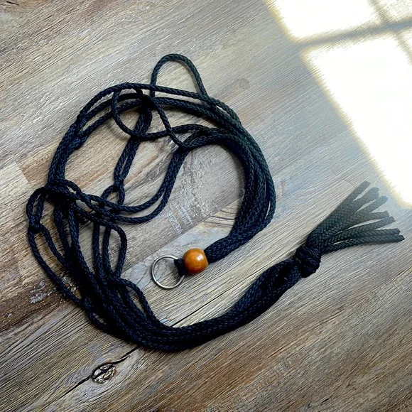 Accents | Black Macram Rope Plant Hanger Elevate Your Greenery | Poshmark